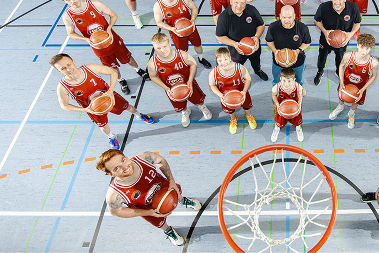 Gruppenbild des TSV Kupferzell 1897 e.V. Basketball