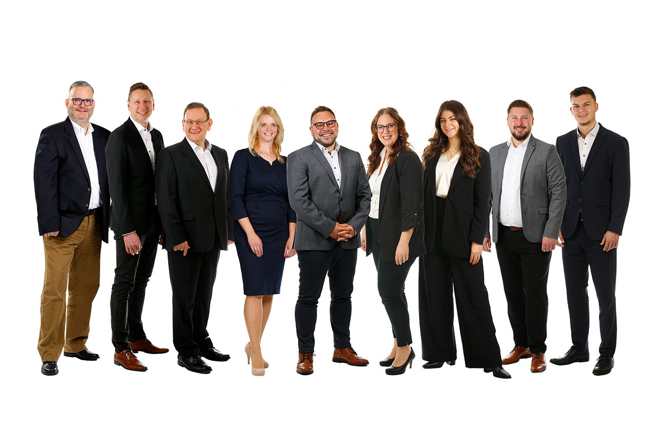 Gruppenbild Baufinanzierungsteam