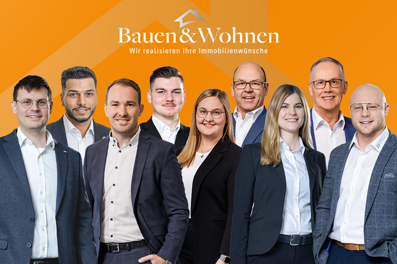 Sie sehen unser Team ,,Bauen und Wohnen"