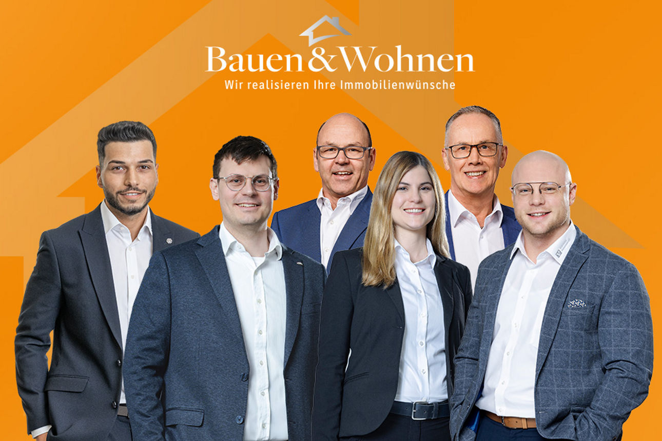 Sie sehen unser Team ,,Bauen und Wohnen"