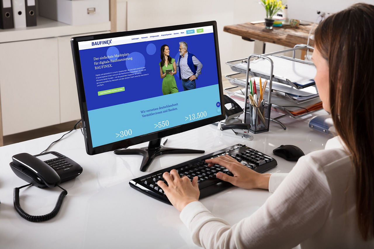 Baufinex: digitale Kreditvermittlung