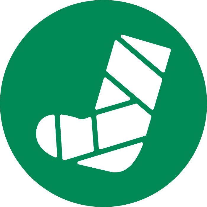 Icon Gipsfuß