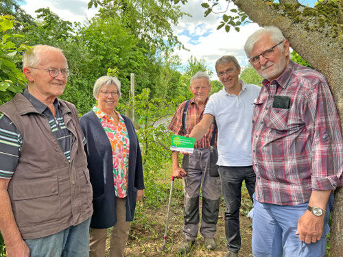 Obst- und Gartenbau Verein: Beisitzer Heinz Kröcker Beisitzer, Vorsitzende Marion Ullmann, Fachwart  Richard Daum, Matthias H