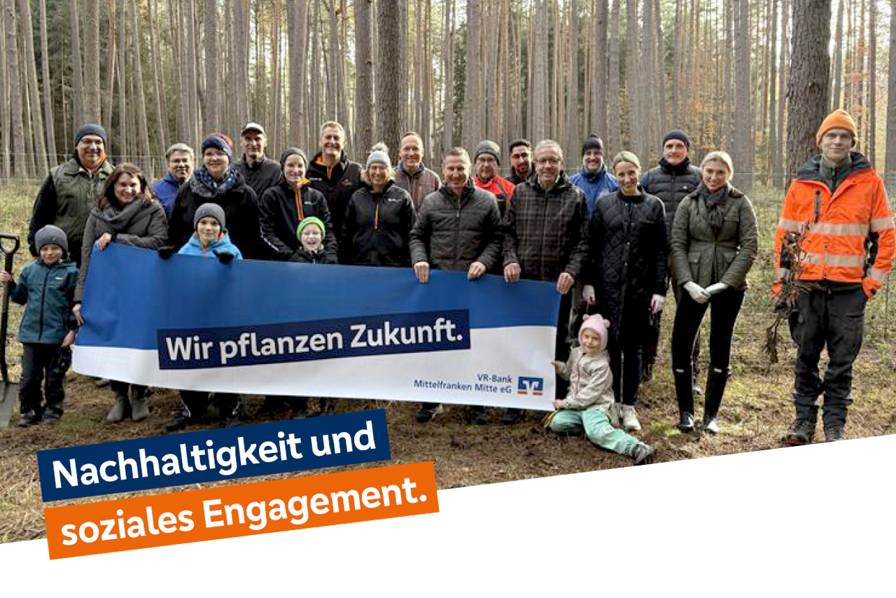Richard Oppelt und zahlreiche engagierte Mitarbeiter