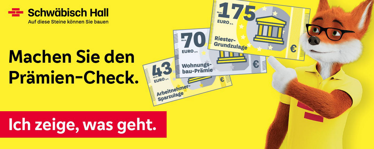 Grafik der Bausparkasse Schwäbisch Hall 