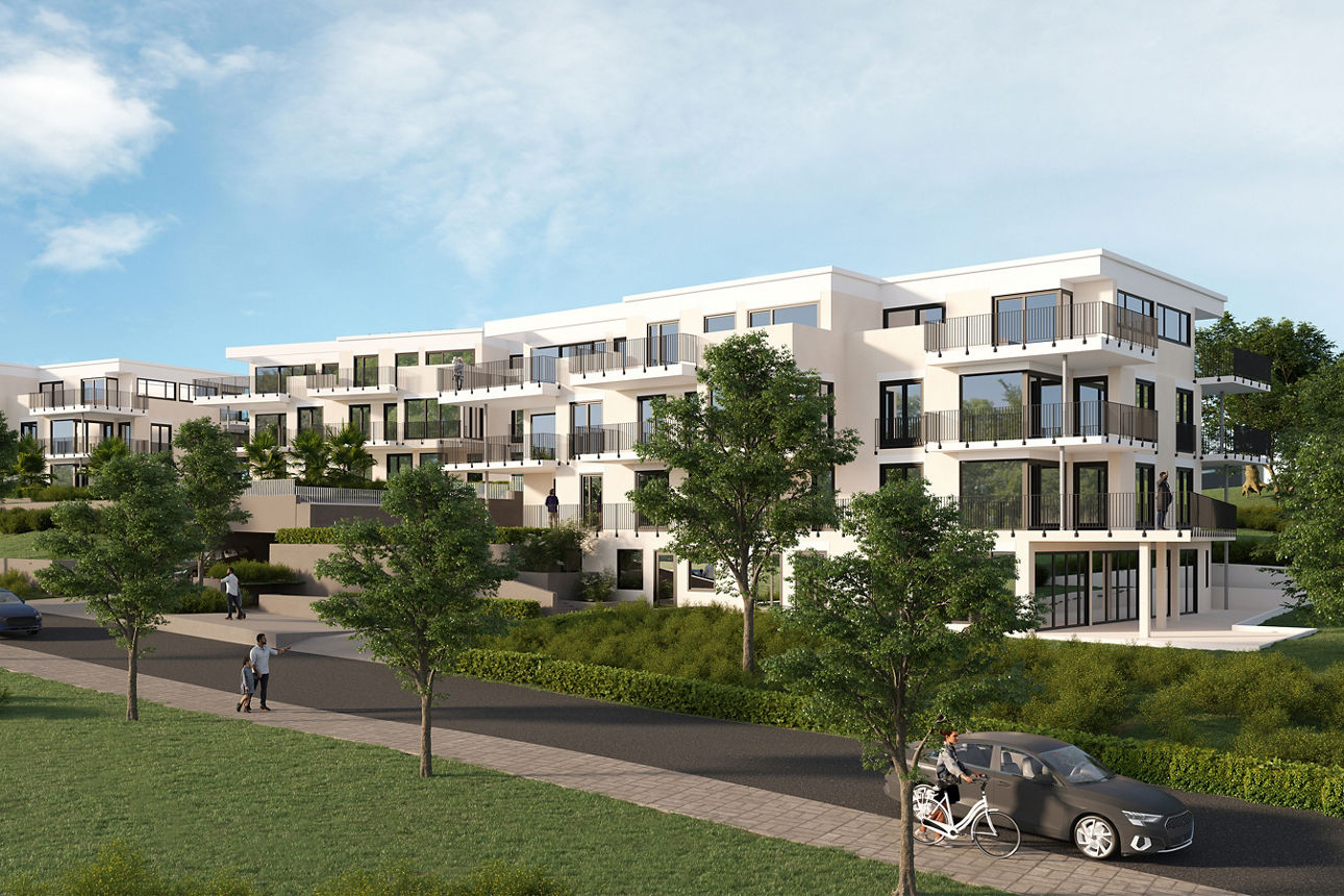 Visualisierung Bauprojekt Klosterblick Bad Schussenried