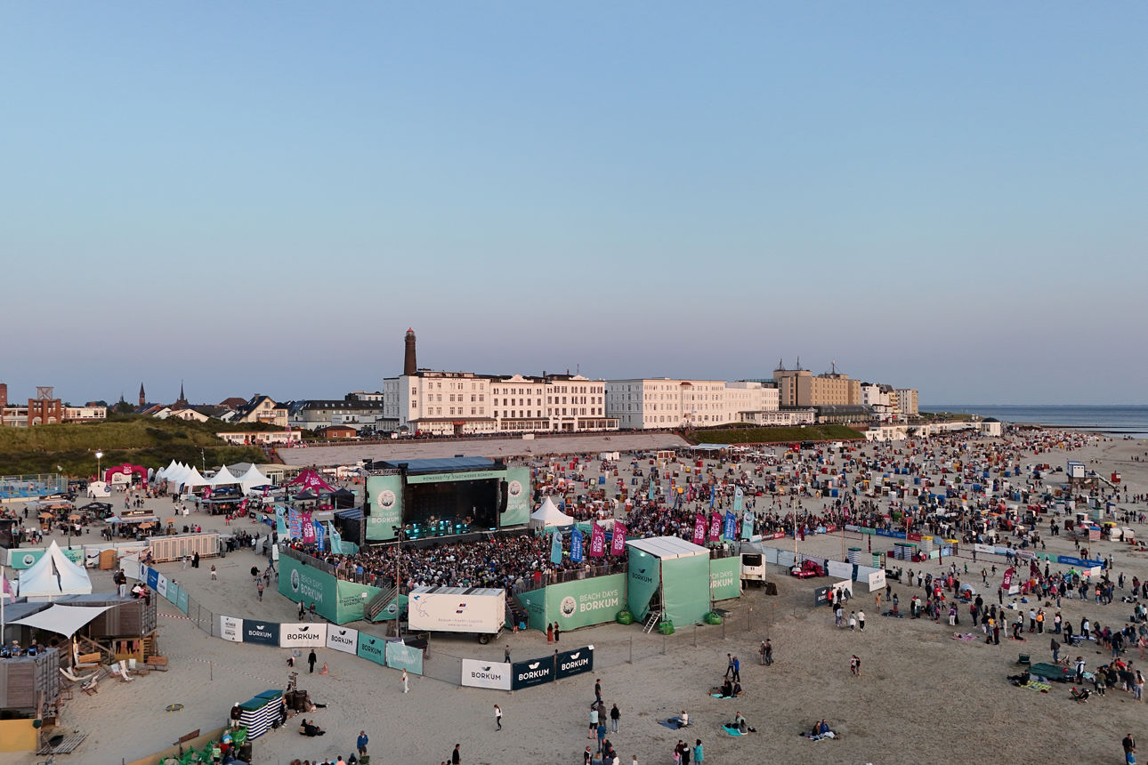 Beach Days Borkum 2024 - Copyright: Nordseeheilbad Borkum GmbH