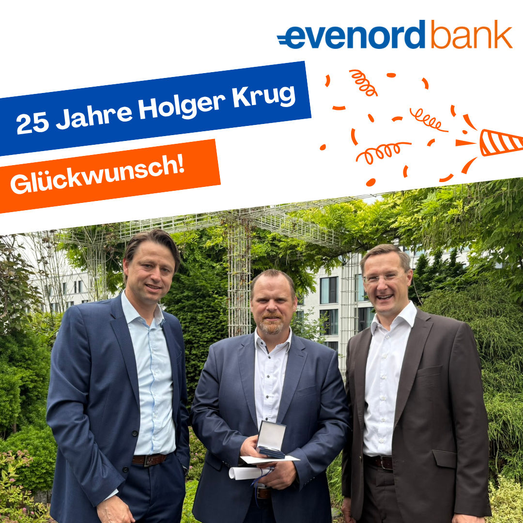 Jubiläumsbild Herr Krug mit Vorstand