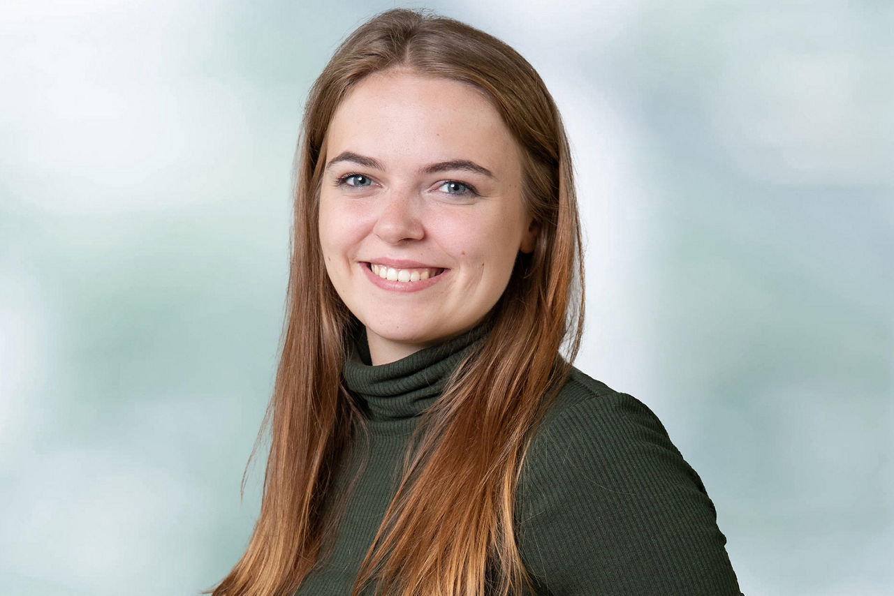 Chiara Benedum, Azubine im 3. Lehrjahr der Volksbank Ruhr Mitte eG
