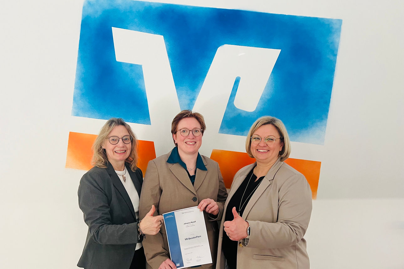 Foto von Frau Holte, Frau Roloff und Frau Gasda