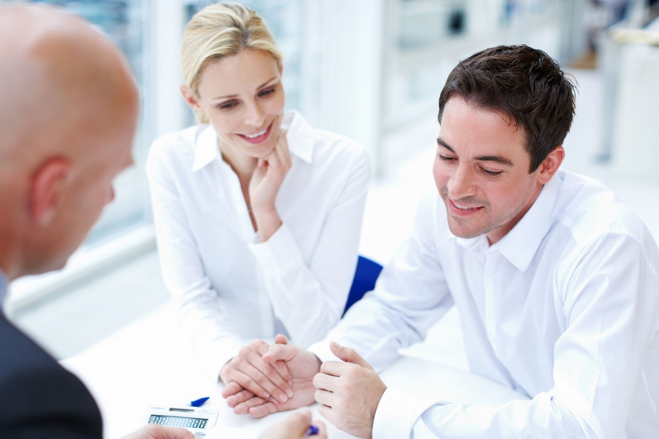 Kunden im Beratungsgespräch