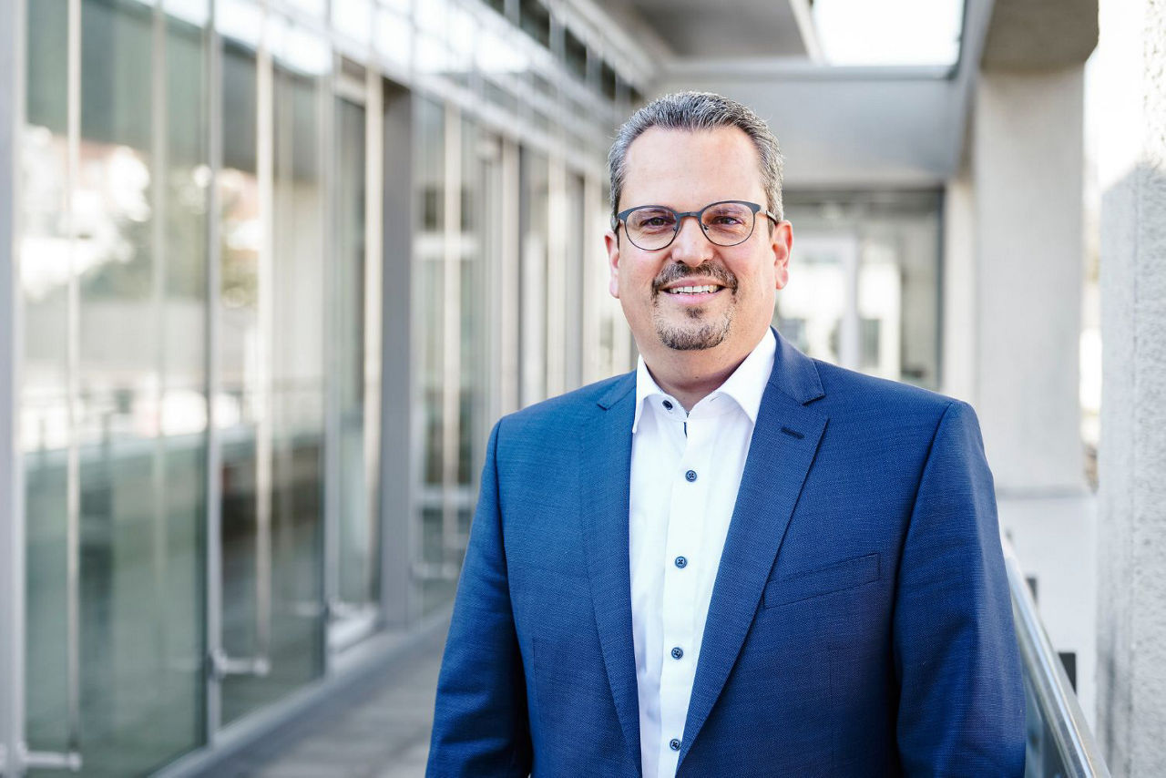 Bernd Finkbeiner, Vorstand der VR-Bank Ellwangen eG