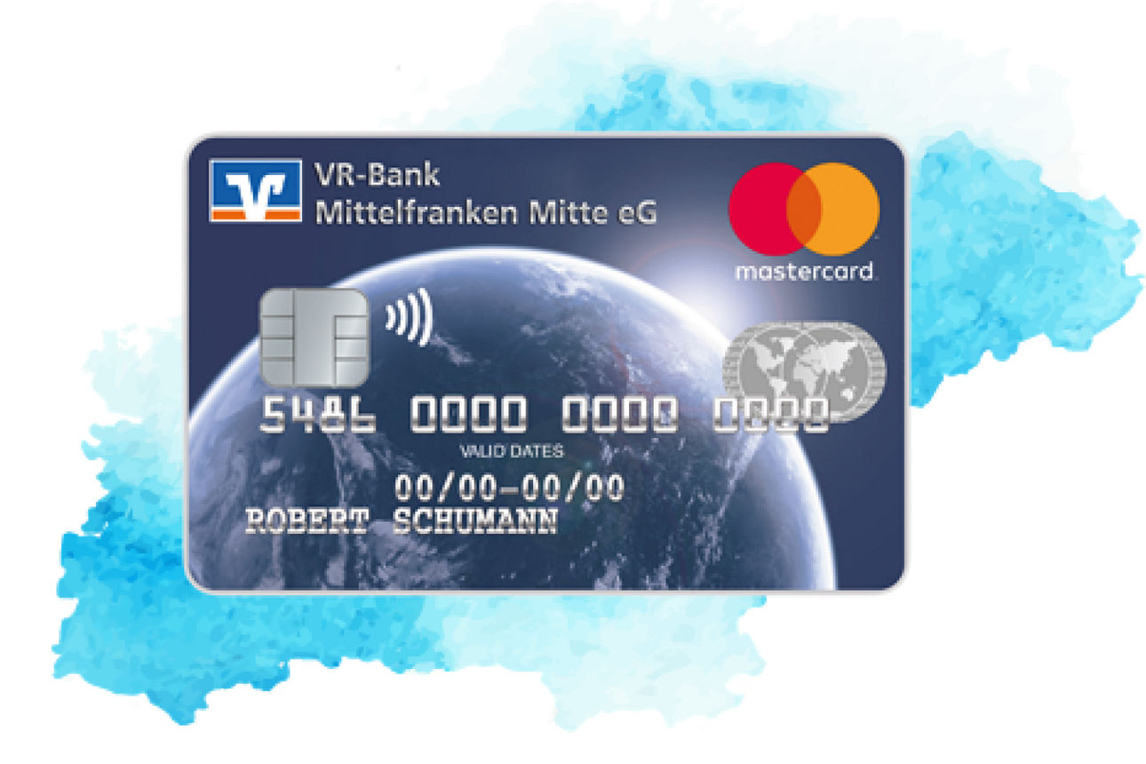 Darstellung einer Kreditkarte