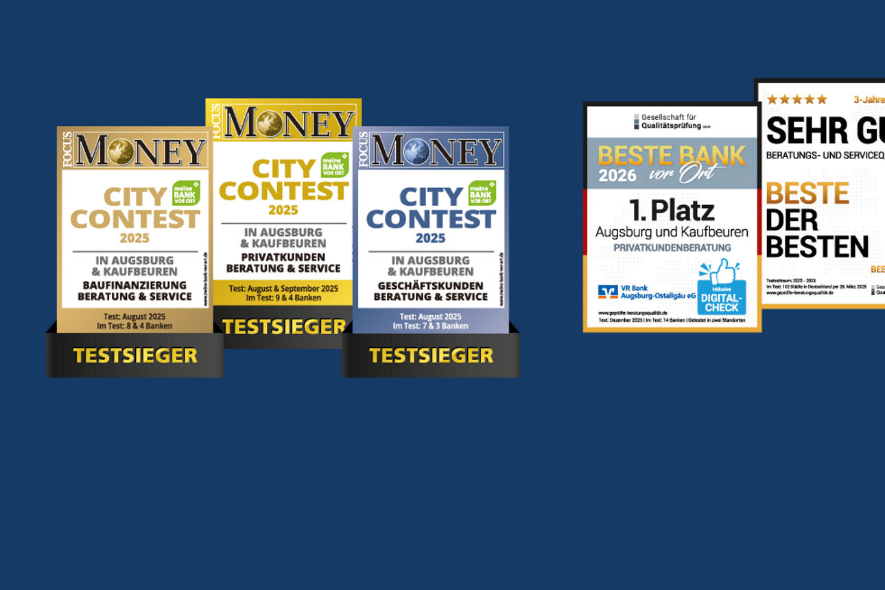 Testsiegel beste Bank