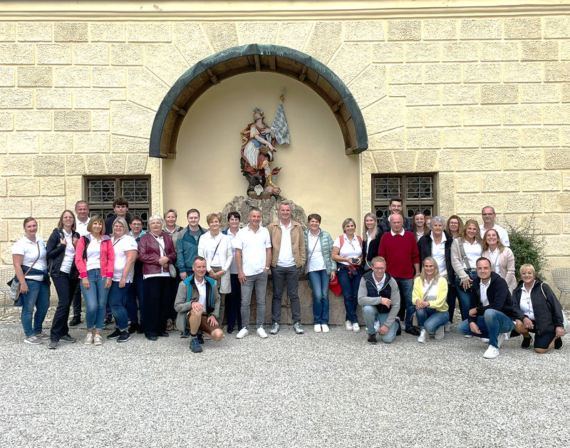 Team der Raiffeisenbank Wegscheid eG