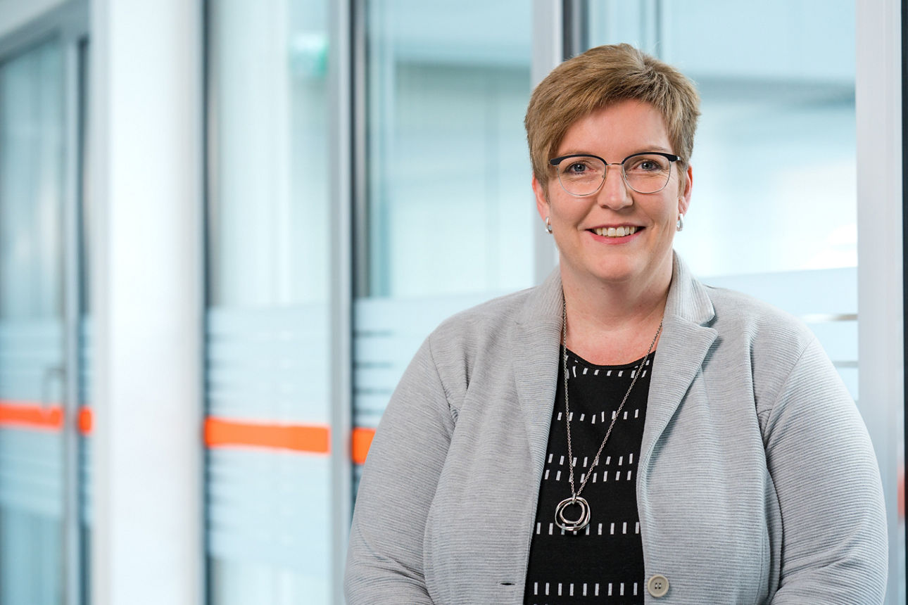 Bianca Stellamans, Mitarbeiterin der Volksbank Westrhauderfehn