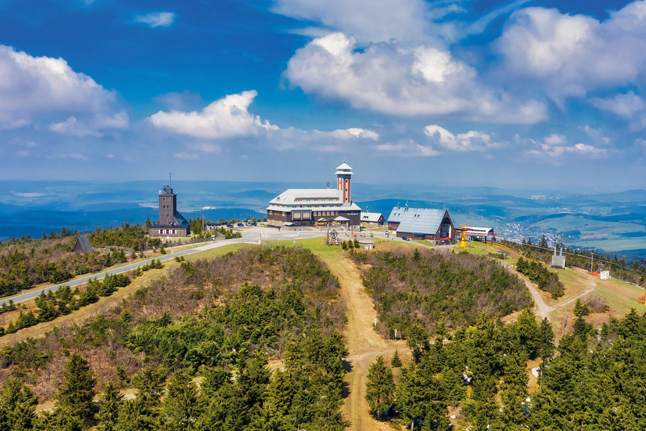 Hotel auf dem Fichtelberg