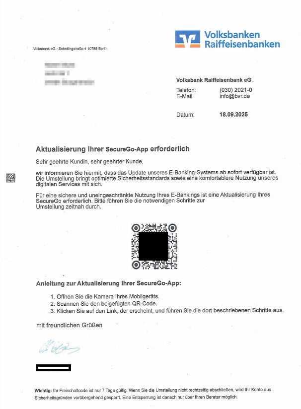 Sicherheitshinweise Phising