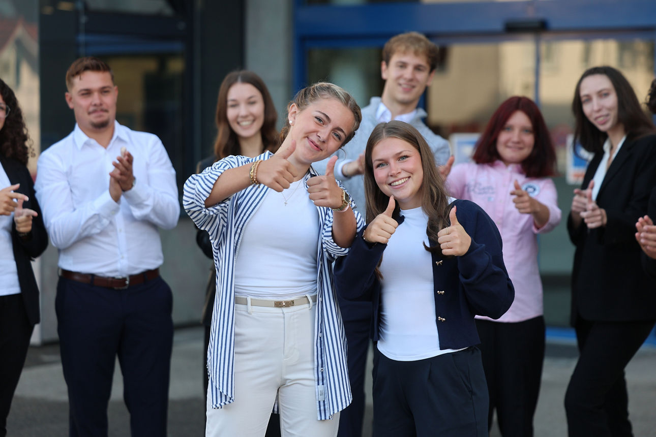 Gruppenbild unserer neuen Azubis