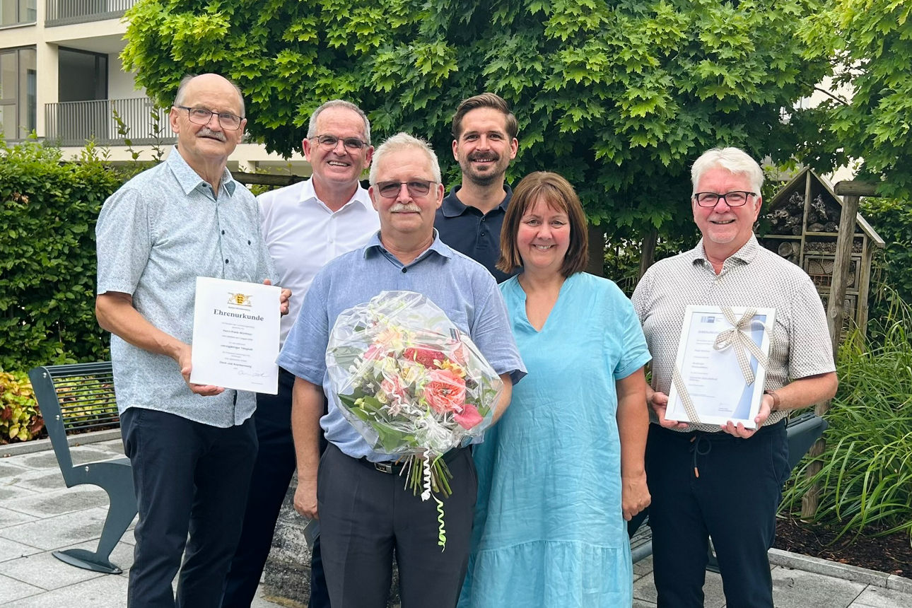 Mitarbeiterjubiläum 40 Jahre Frank Würthner