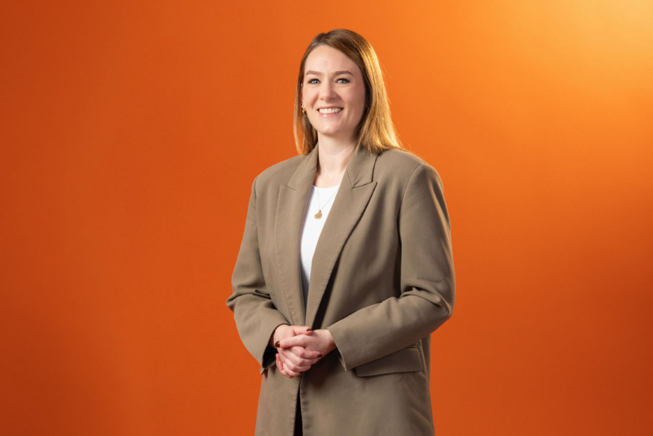 Bild Ausbilderin Lena Wiedmann