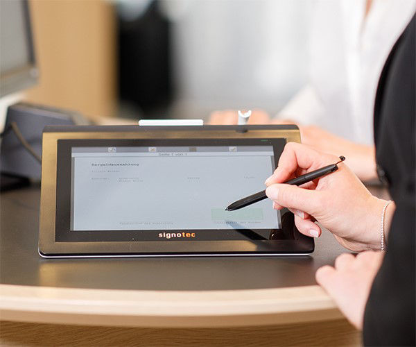  Unterschriftenpads der VBLH