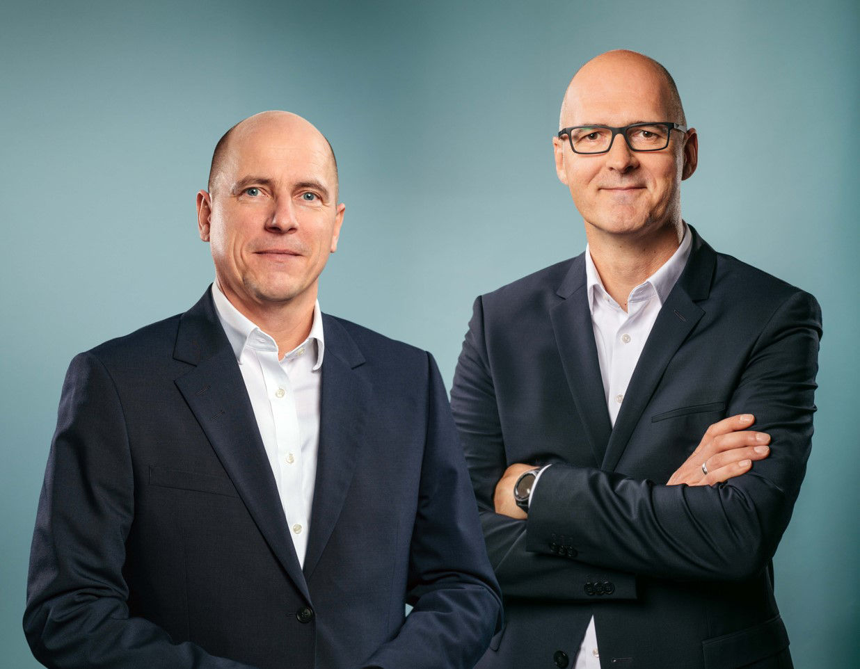 Foto unserer Vorstandsmitglieder Jan Meese (links) und Ronny Sattler (rechts)
