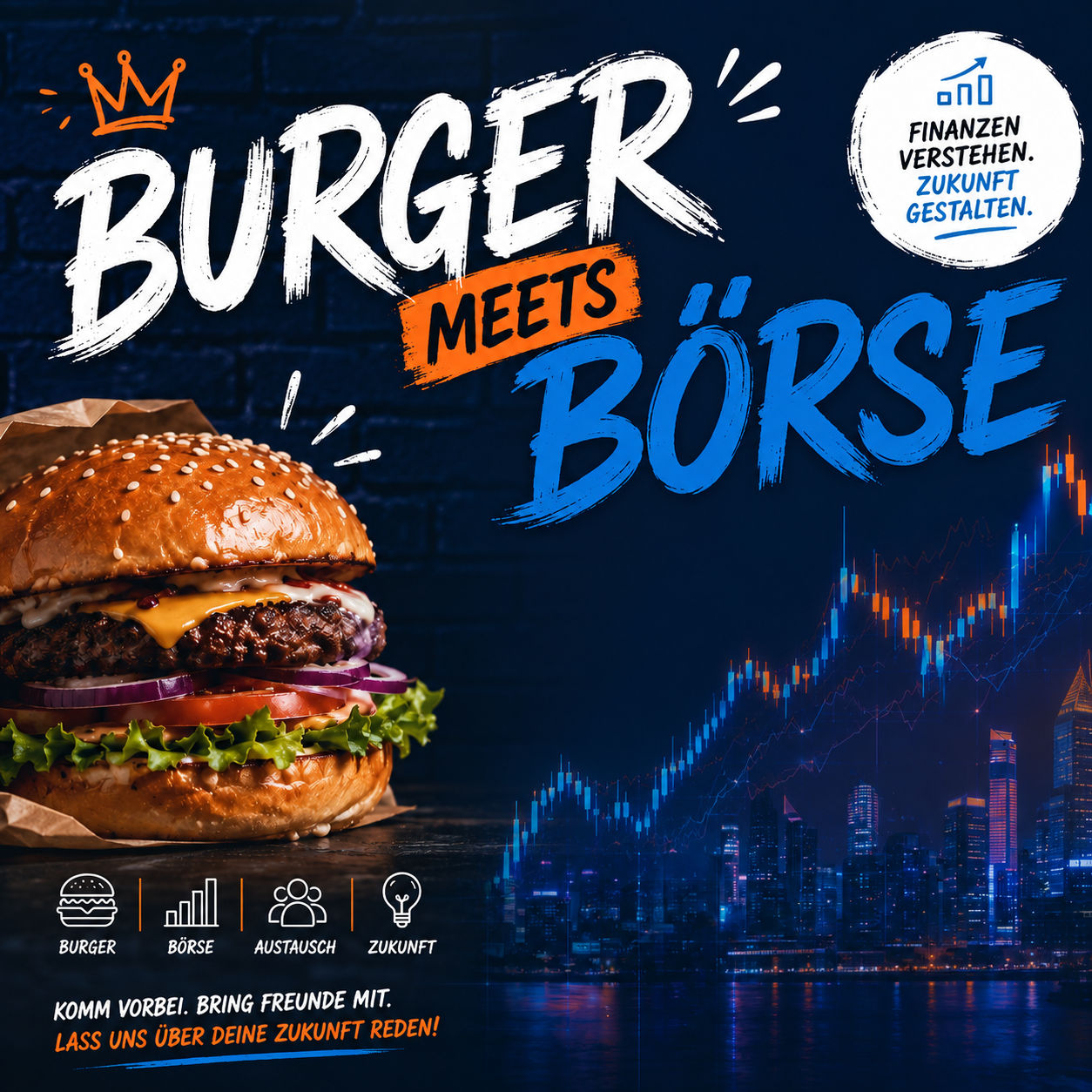 Kundenveranstaltung " Burger meets Börse"