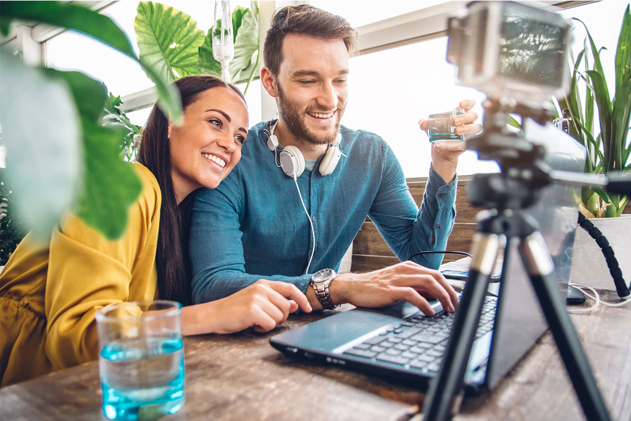 Gründer im Büro