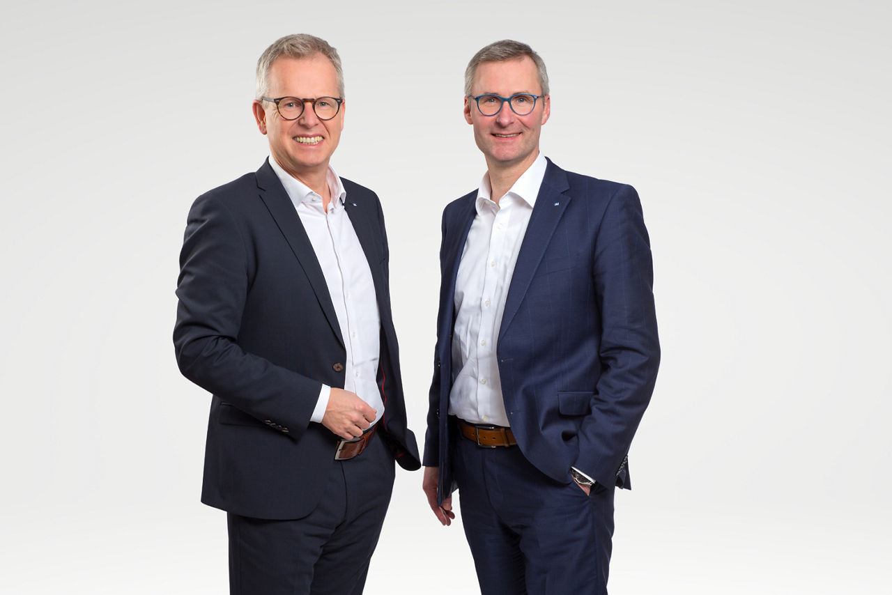 Dr. Martin Kühling und Herbert Hermes