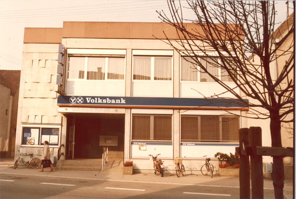 Bankgebäude ab 1970
