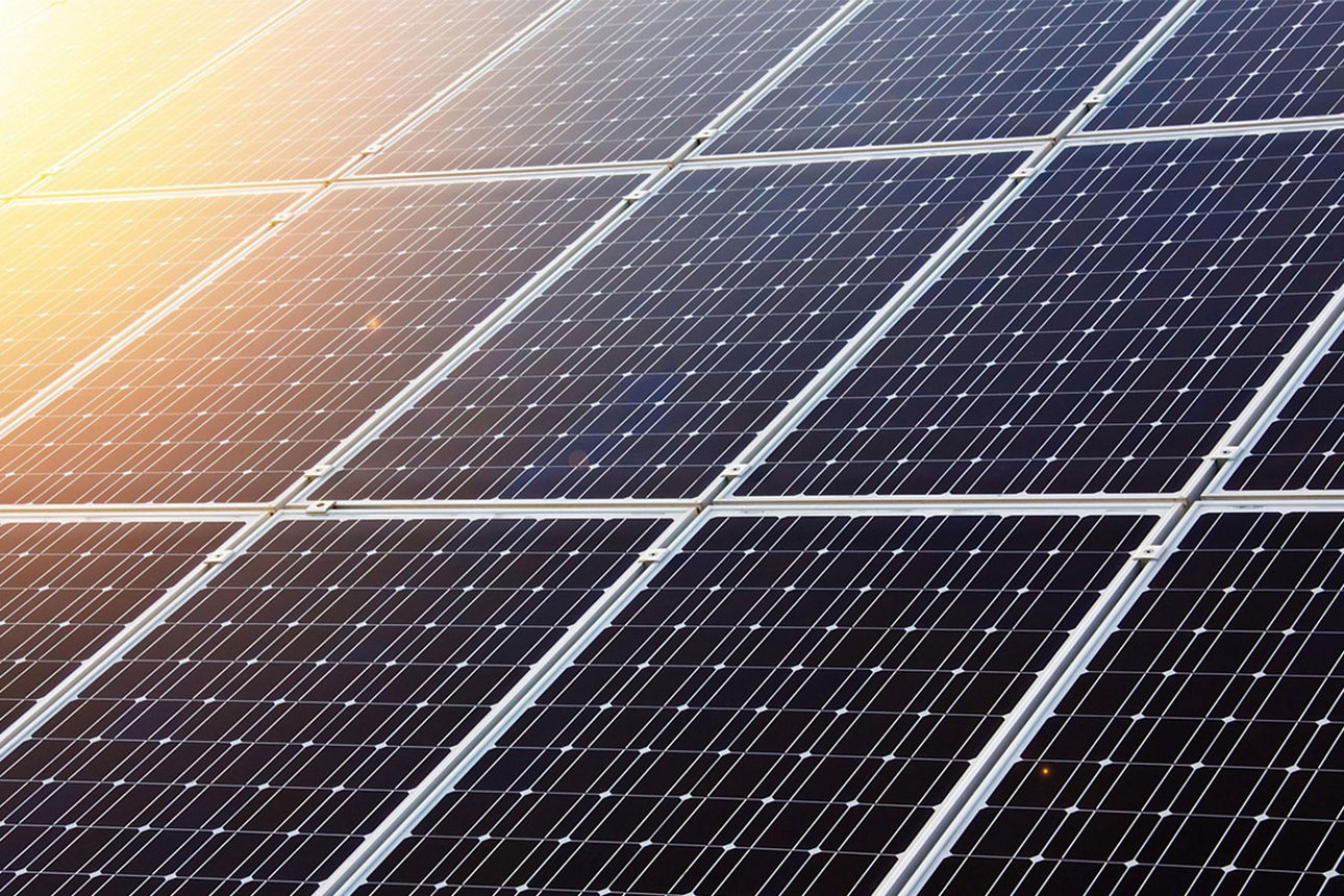 Bild von einer Photovoltaikanlage