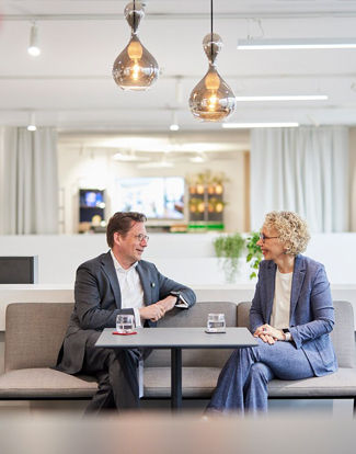 Corona Feederle im Gespräch mit Matthias Hümpfner