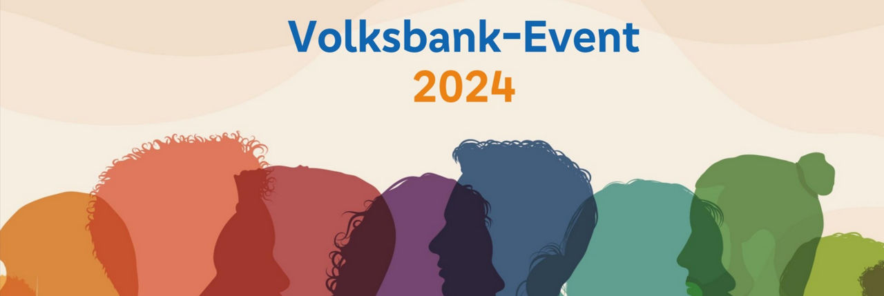 Buntes und abstraktes Design mit dem Schwerpunkt auf Gemeinschaft und Integration