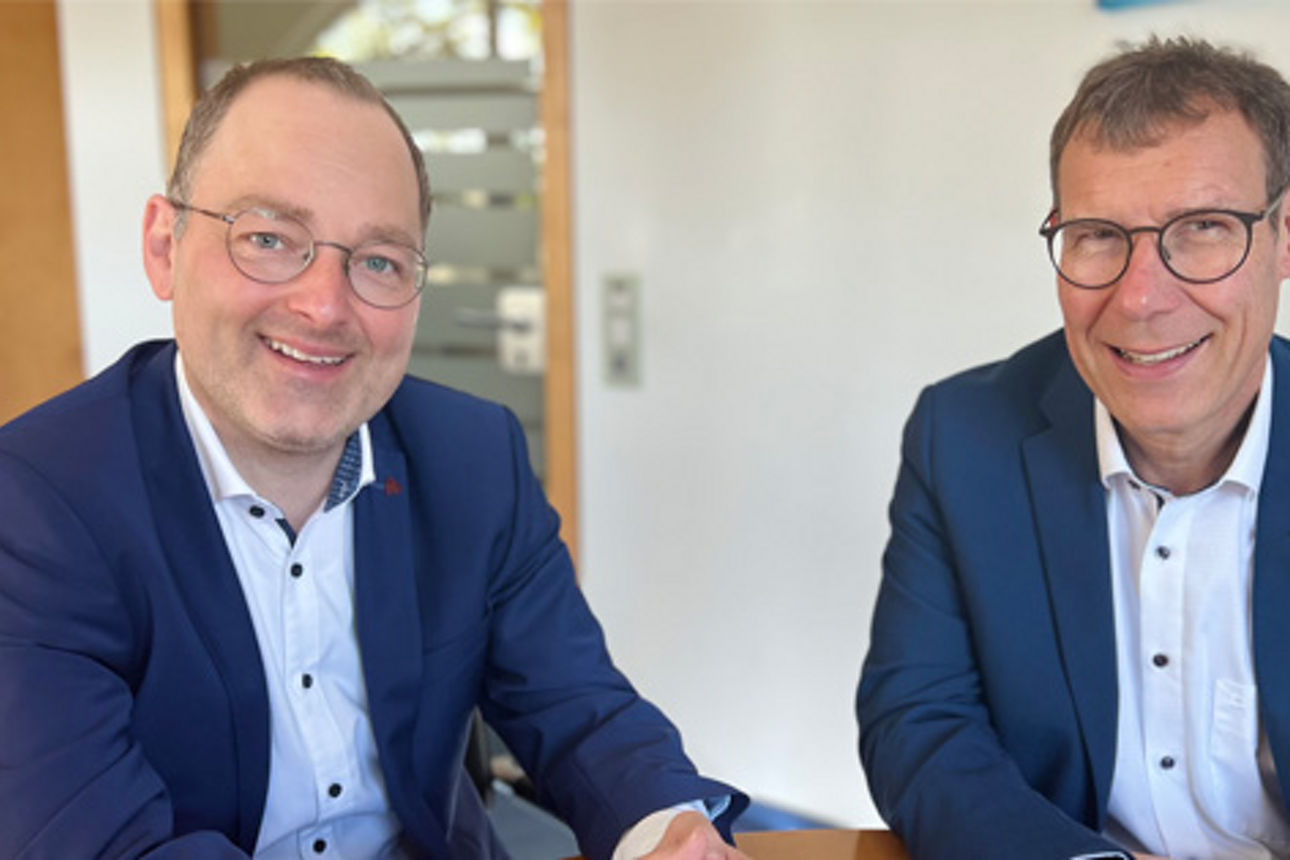 Vorstände Markus Hezel und Ralf Bantle