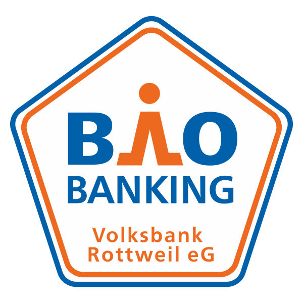 Logo Bio-Banking der Volksbank Rottweil eG