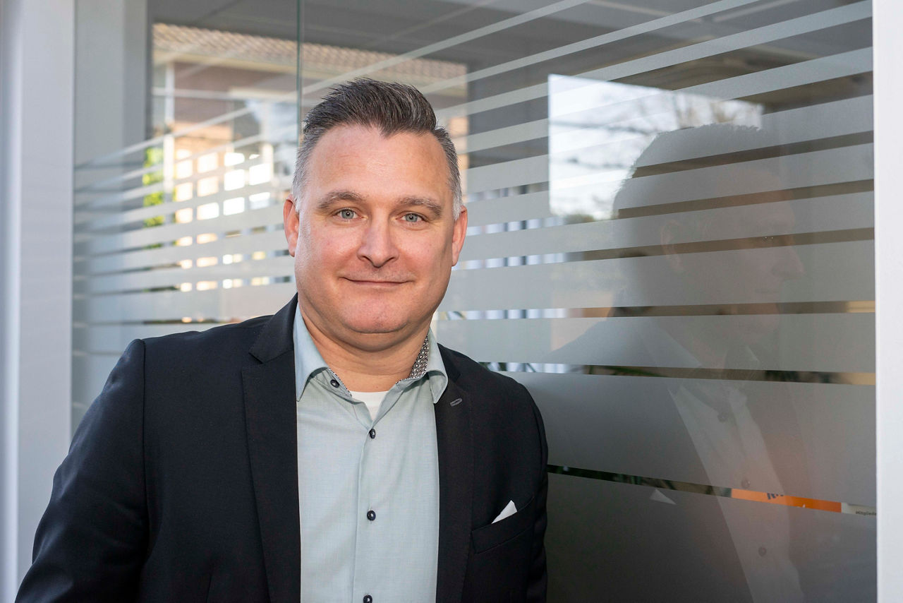 Geschäftsstellenleiter Björn Pusnik