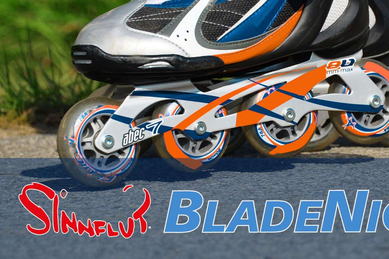 Sinnlut BladeNight - Inlineskate aus der Nähe