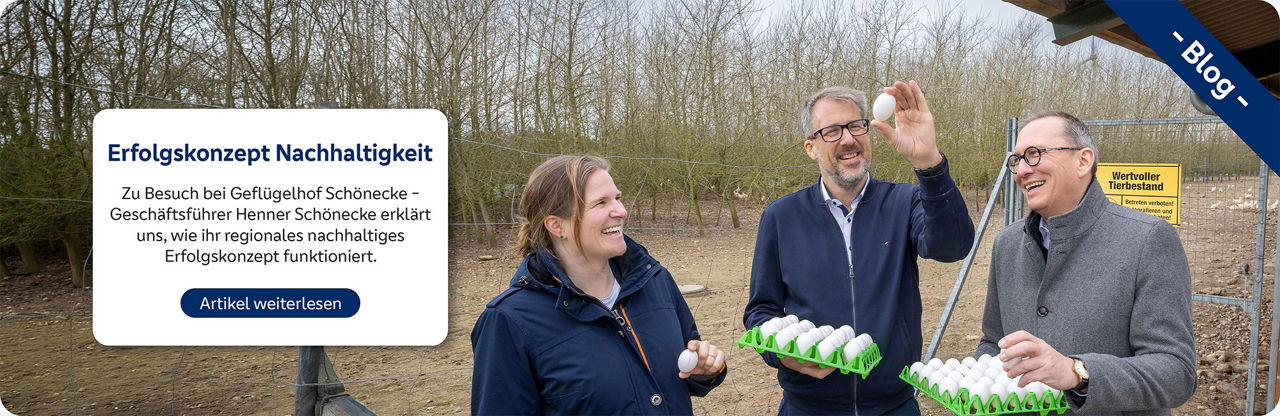 Zu Besuch auf Geflügelhof Schönecke