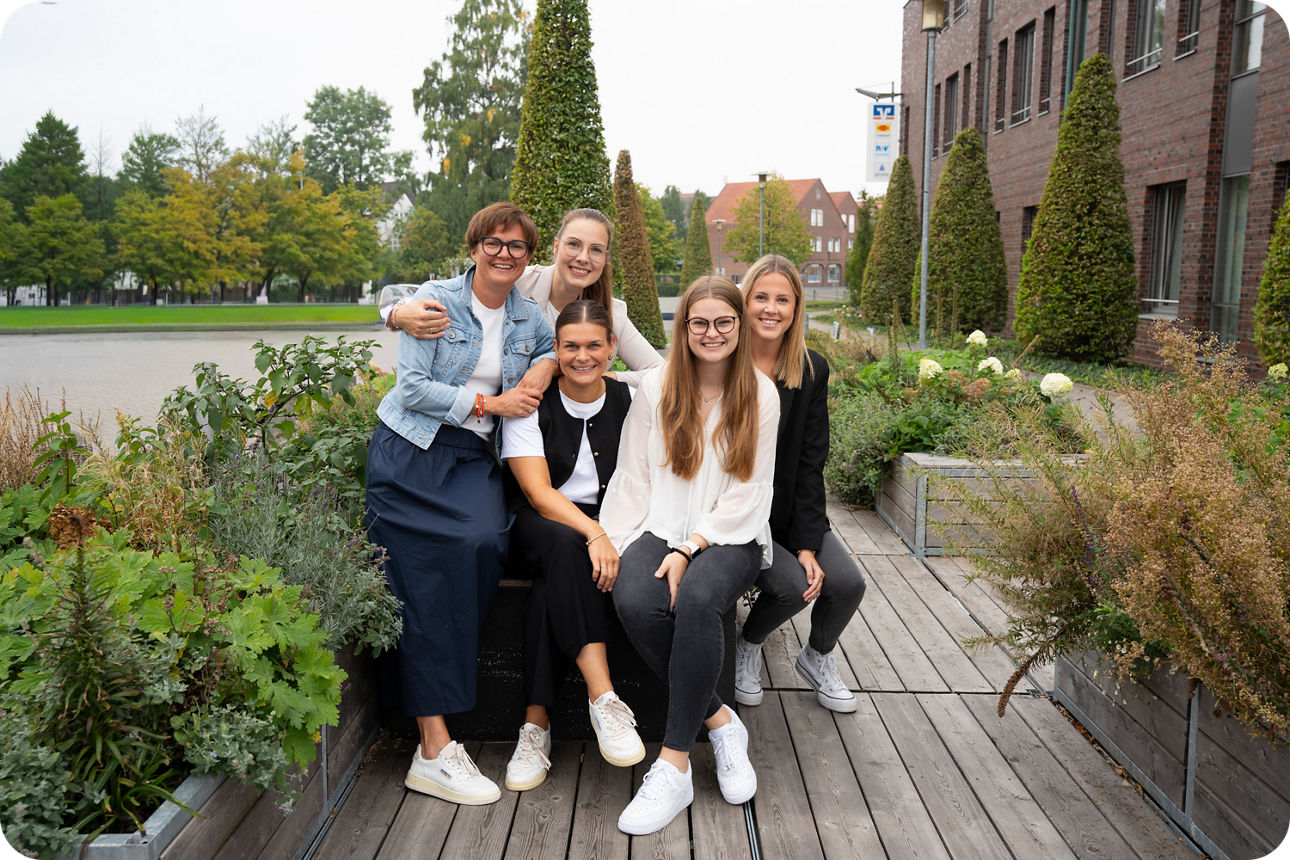 Teambild der Abteilung Marketing