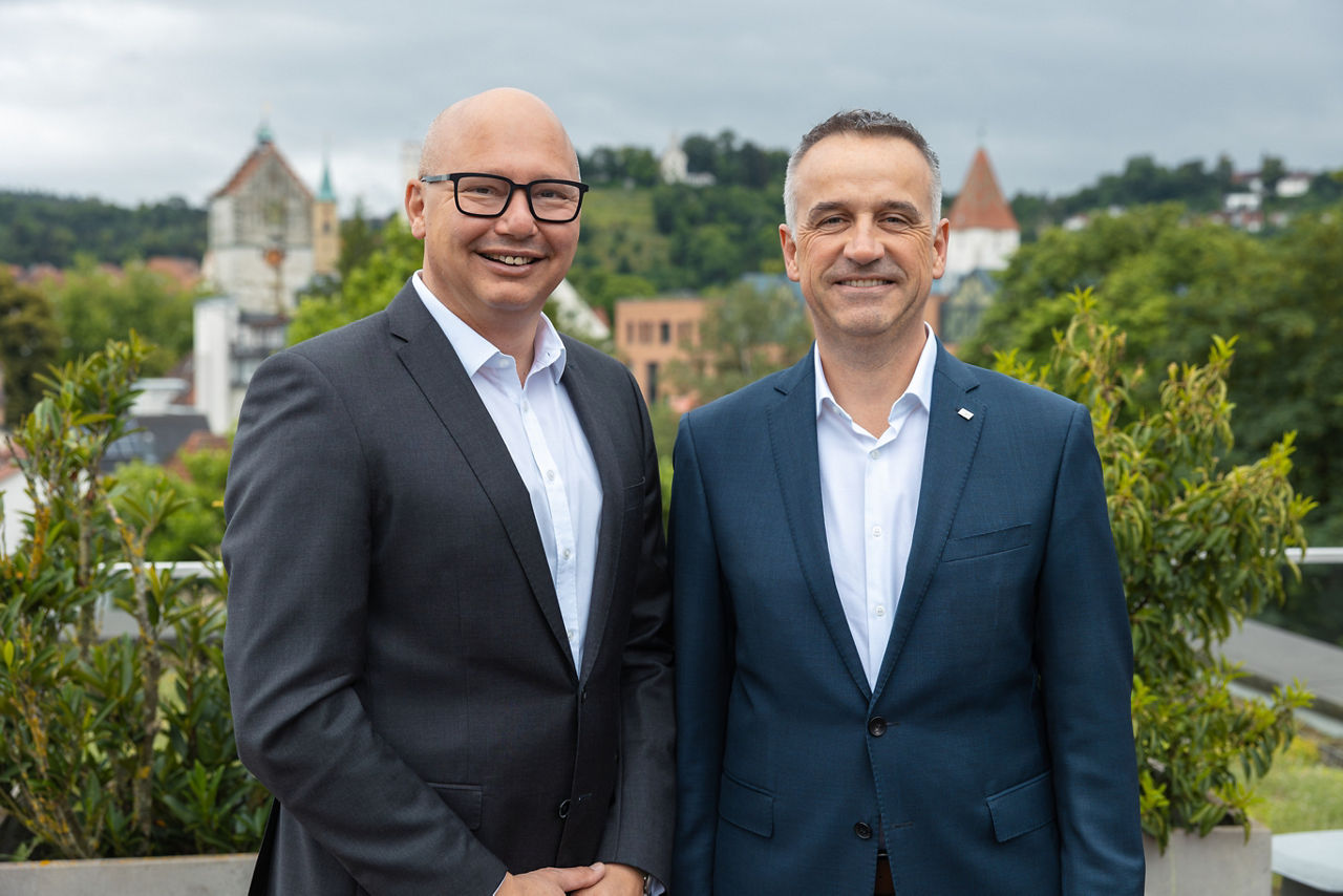 Dirk Bogen und Jürgen Nachtnebel