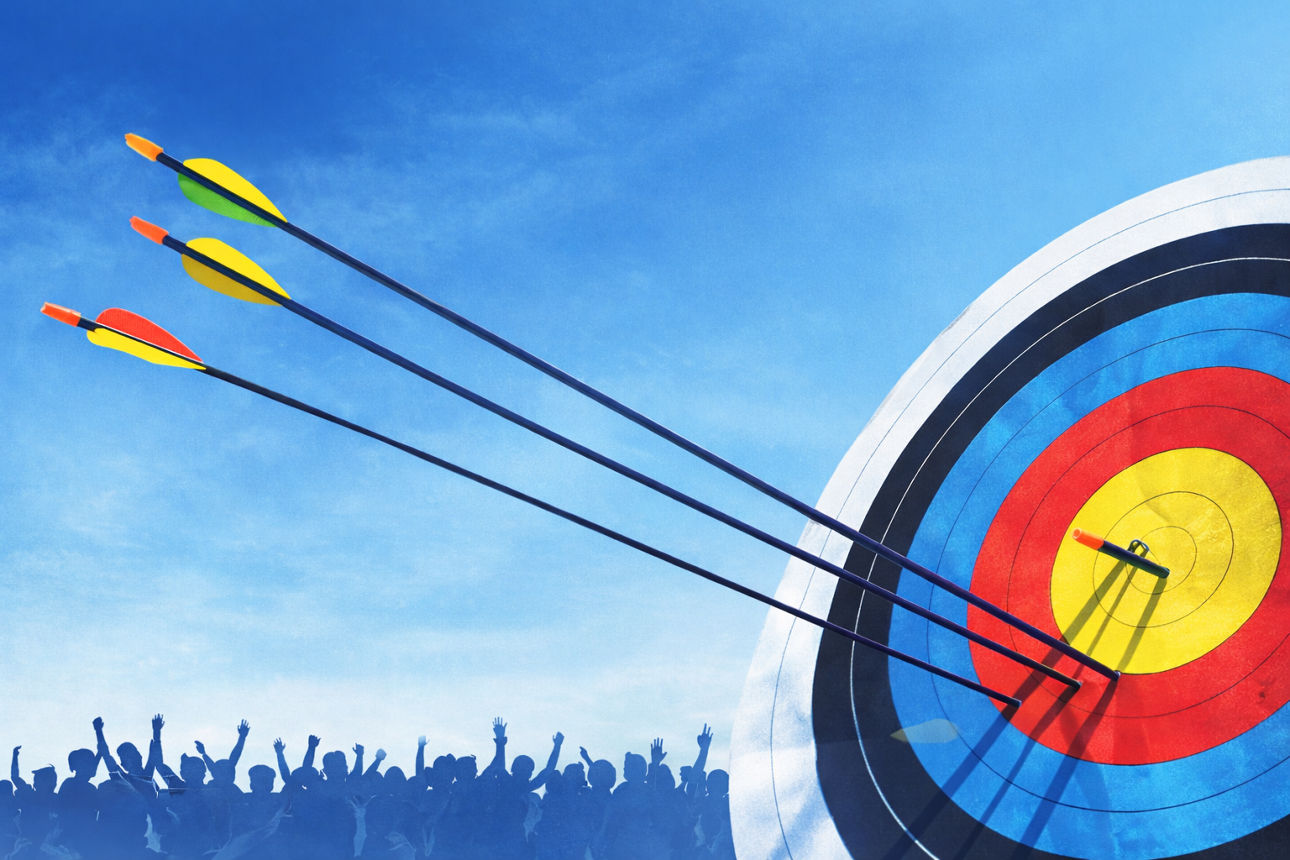 Familienfoto beim Wandern