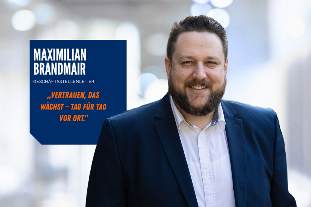 Portrait des Mitarbeiters Maximilian Brandmair