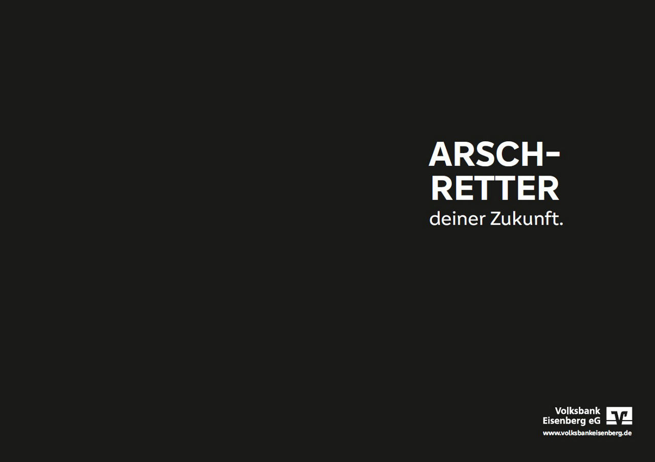 Arschretter-Broschüre
