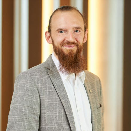 Darstellung unseres Mitarbeitenden Benjamin Büscher