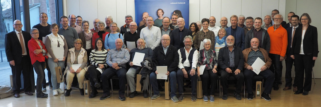 Ehrung der Mitglieder in Buchen