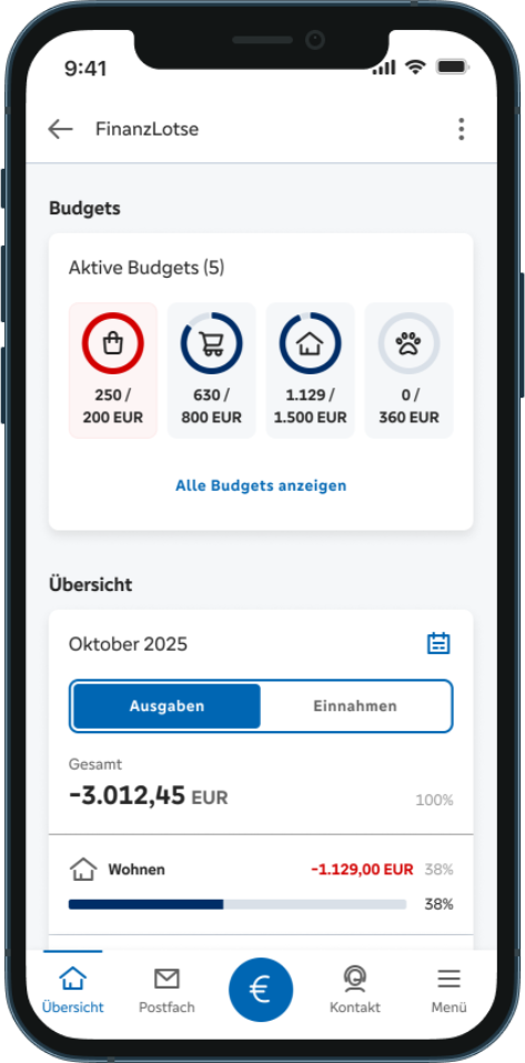 Iphone mit einem Screenshot