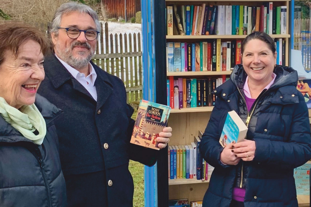 Von der Telefonzelle zum Bücherschrank