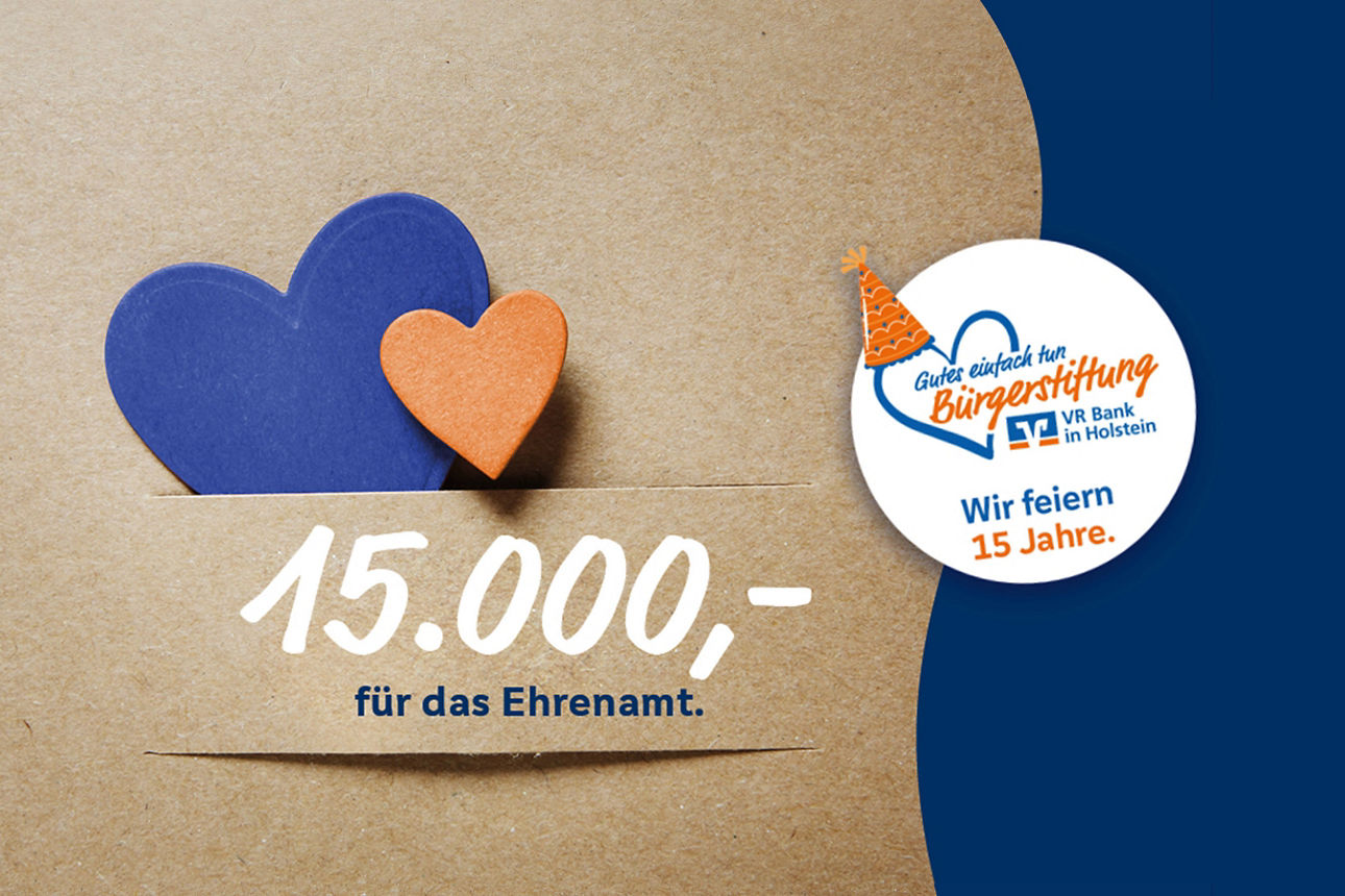 Gruppenfoto der Förderer des 30. HansePhilarmonie Konzerts in Moorrege