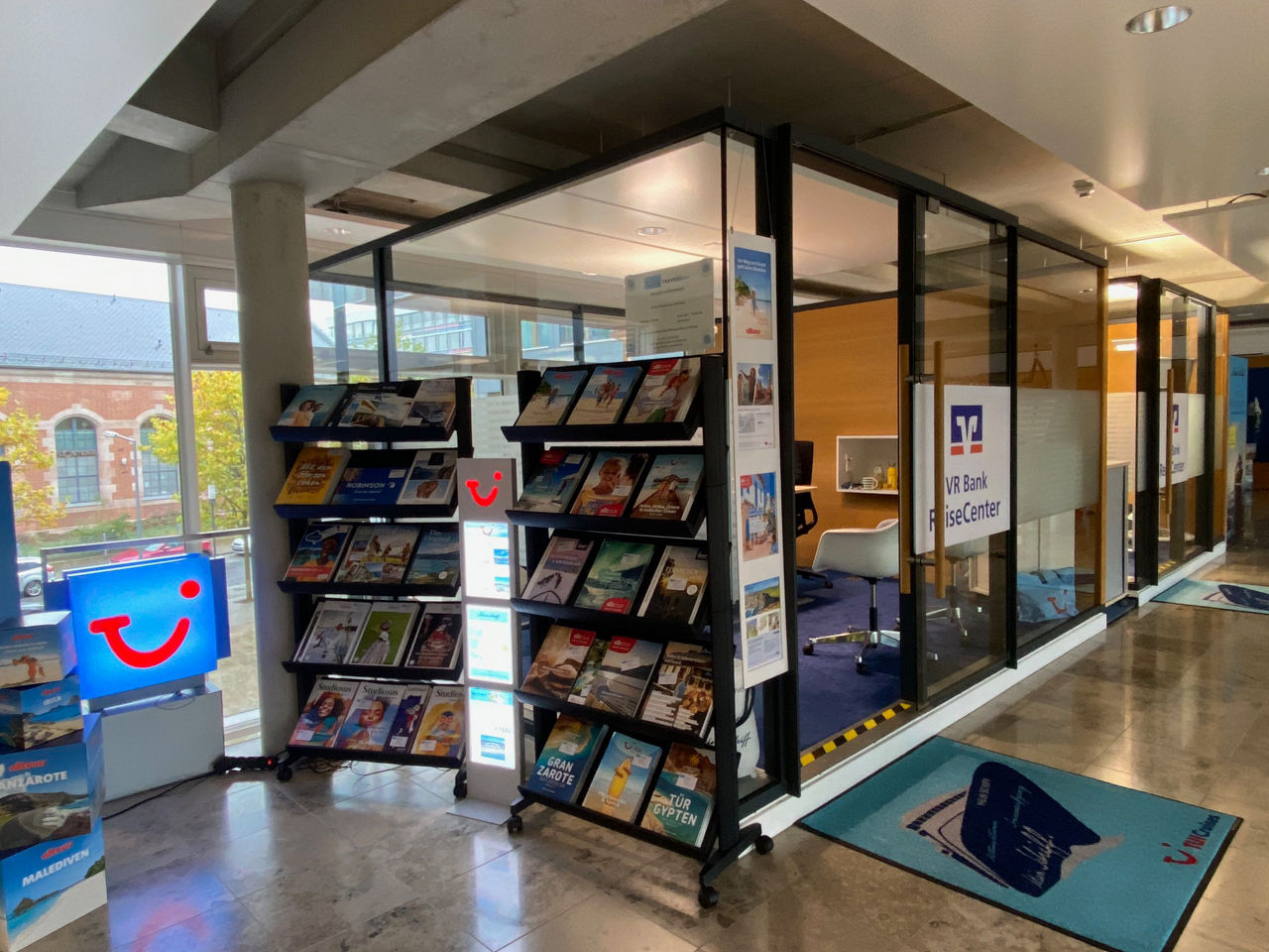 Unser VR Bank ReiseCenter in Erlangen